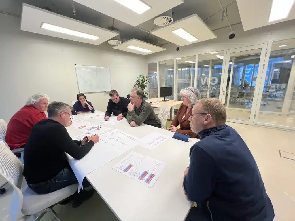 docenten en partners uit het werkveld werken binnen CIV-water samen aan een nieuw ontwerp voor de opleiding procestechniek